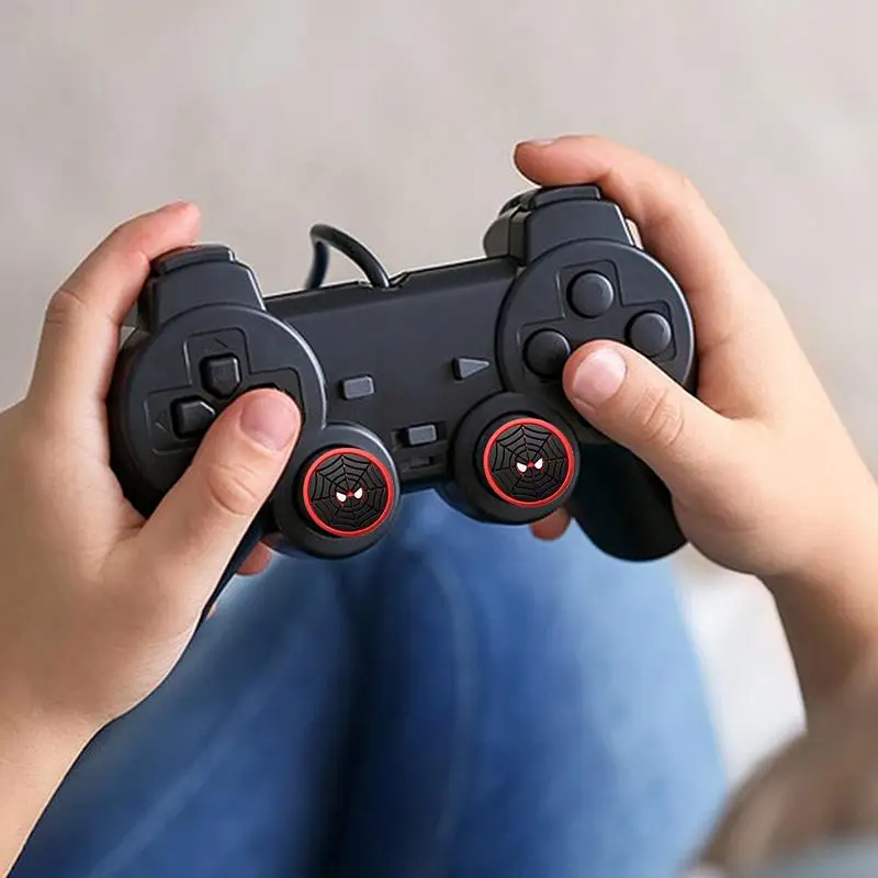 Cubierta de Joystick antideslizante para PS5, PS4, Switch Pro, funda protectora, Thumbstick Grip S 4 piezas