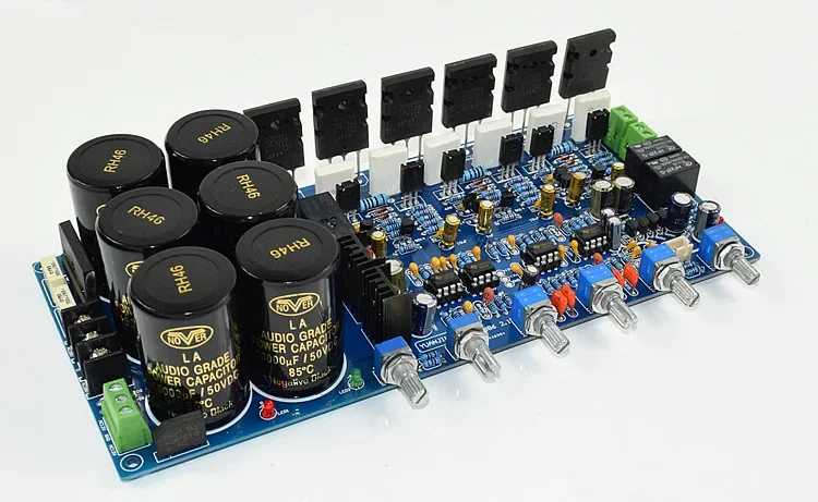 YJ0013-1943/5200 2.1 Power Amplifier Board (80W + 80W + 100W)