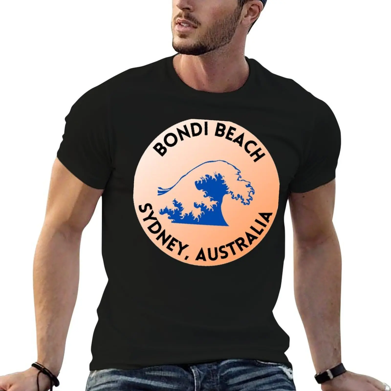 

Bondi Beach Sydney Australia T-Shirt man t shirts for men casual man t shirts cotton T-Shirt