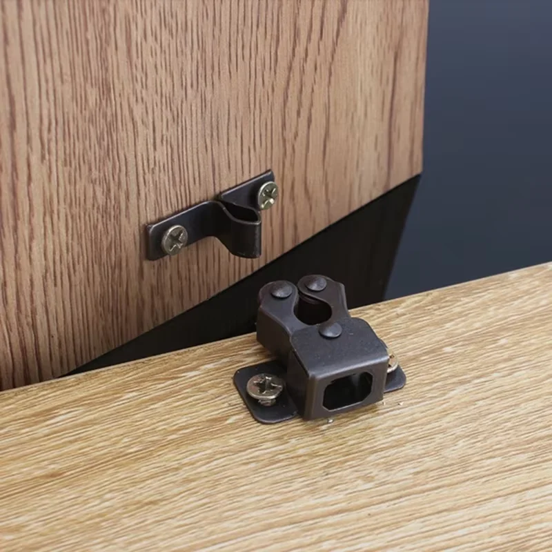 

10Pcs RV Double Roller Catch Vintage Cupboard Cabinet Door Latch Locks For Camper Closet Drawer Furniture Hardware Accessories