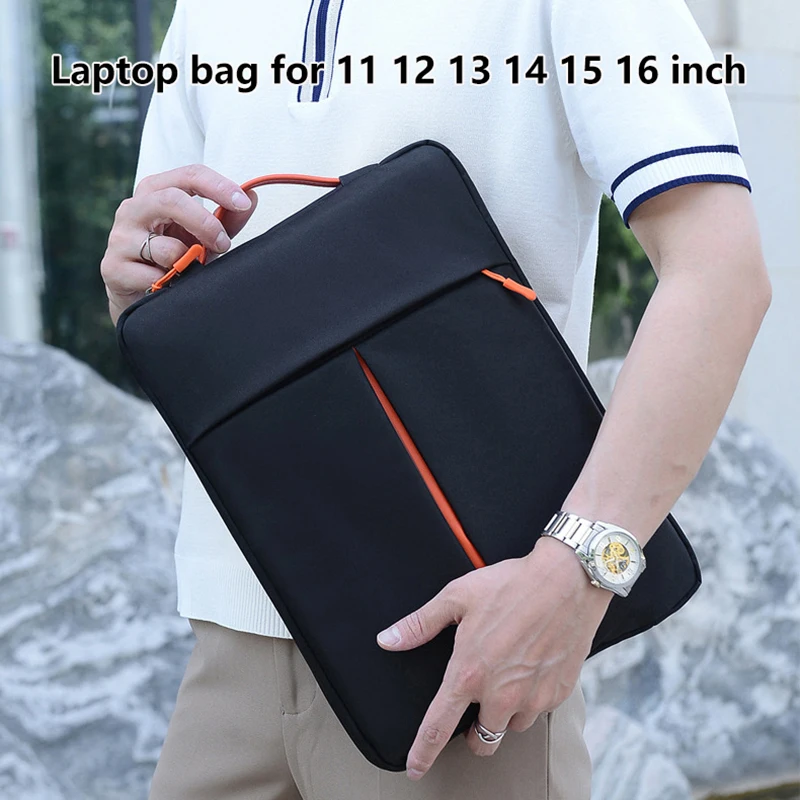 Bolsa para ordenador portátil de 12, 14, 15, 16 pulgadas, vejiga interior para Macbook Air M2 M1, funda para Huawei, Xiaomi, HP, Dell, Lenovo, paquete para tableta