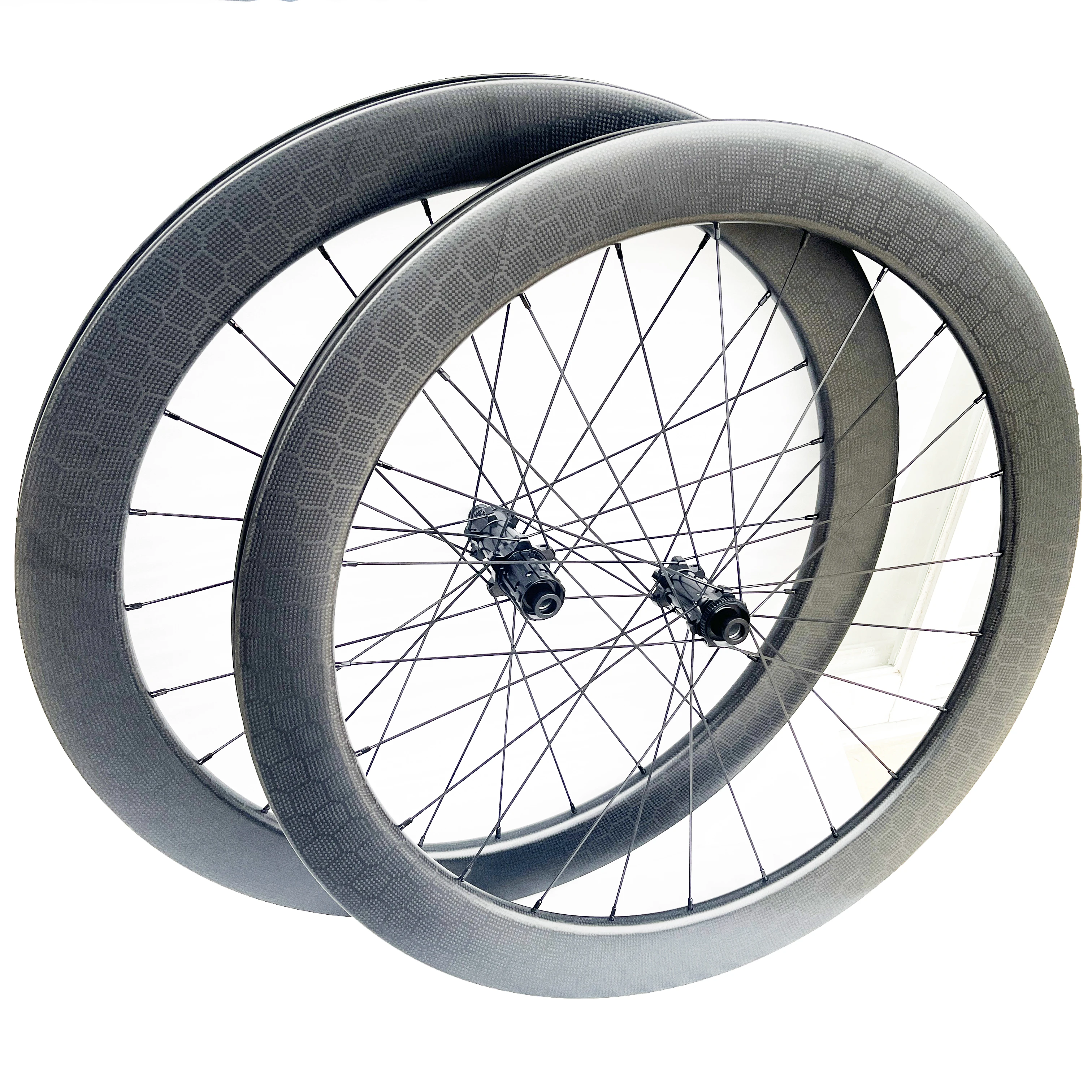 

Carbon 60mm Wheels Tubeless Bicycle Road Bike Wheelset 700c 28mm Wide Wheel Carbon Rims Light Weight Hub