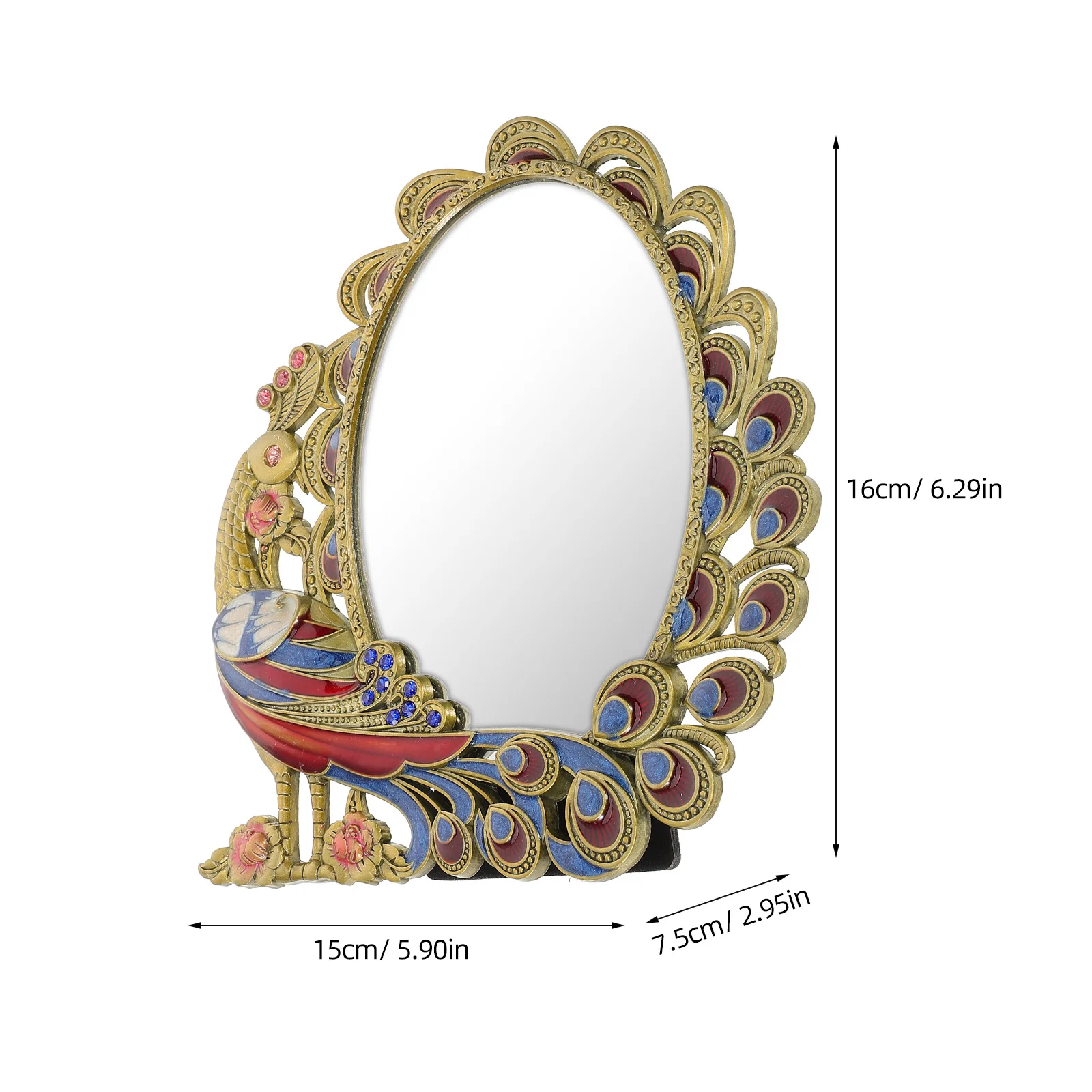 folding travel mirror desk mirror dressing table mirror folding mirror vanity mirror small mirrors makeup mirror