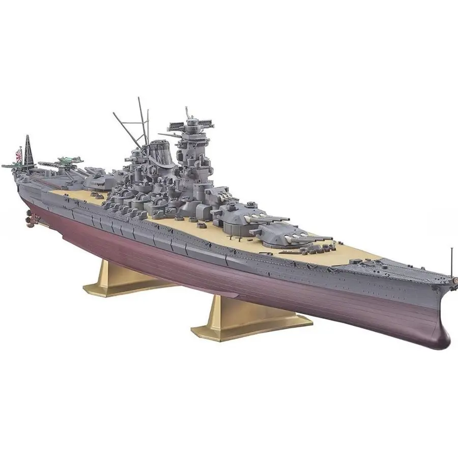 ハセガワ HA52456 モデルキット 1/450スケール 戦艦大和 `1945/テンチゴ作戦`w/米国空母