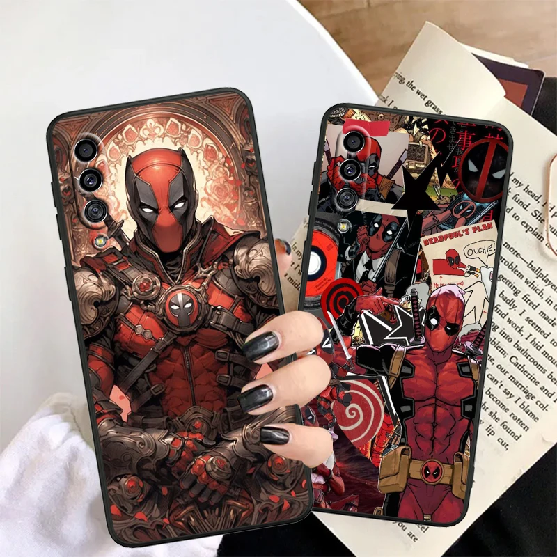 Death Attendant Marvel Cool For Samsung A53 A52 A33 A32 A51 A71 A21S A13 A73 A50 A22 A23 A03 A72 A54 A12 5G Black Cover