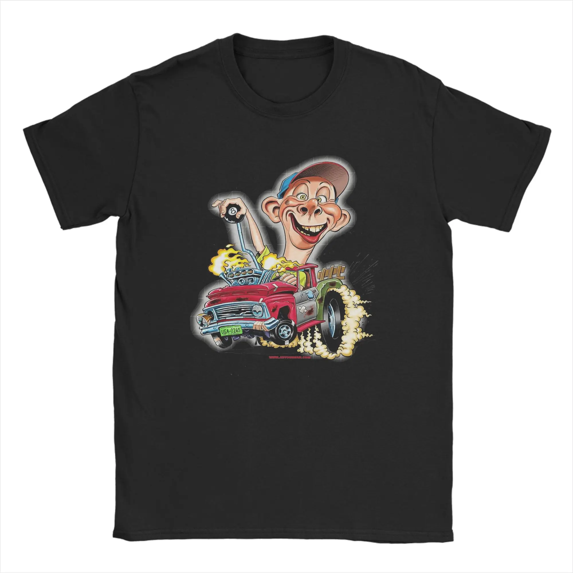 

Men Women T Shirt J-Jeffs Dunhams Bubba J Hot Rod Pick Up Truck T Shirts Fashion Summer Tee Shirt Cotton Clothing Plus Size 6XL