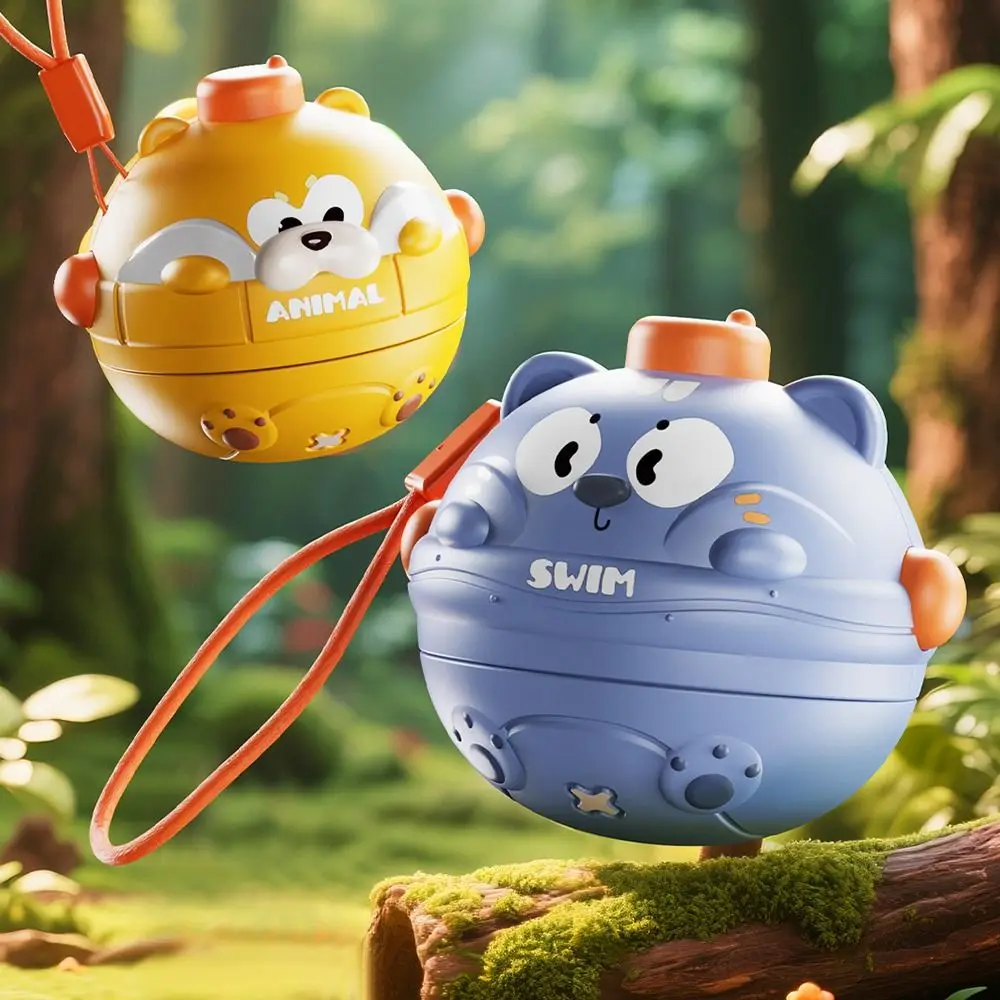 Simpatico cartone animato Animale domestico Pet Top Giroscopio Plastica Mano Occhio Coordinato Premendo Giocattolo Interazione genitore-unisex Giocattolo rotante multicolore