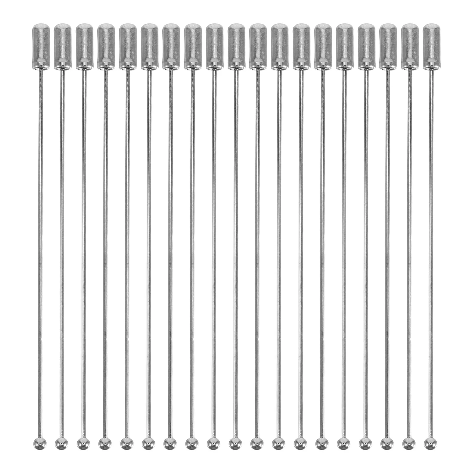 

40pcs Copper Brooch Long Needle Sturdy Practical Clothing Breast Pins Diy Handmade Dress Skirt Lapel Earring Accessories Wedding