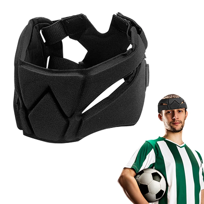 Équipement de protection anti-collision réglable pour gardien de but, bande de sport confortable, football, rugby, sauna