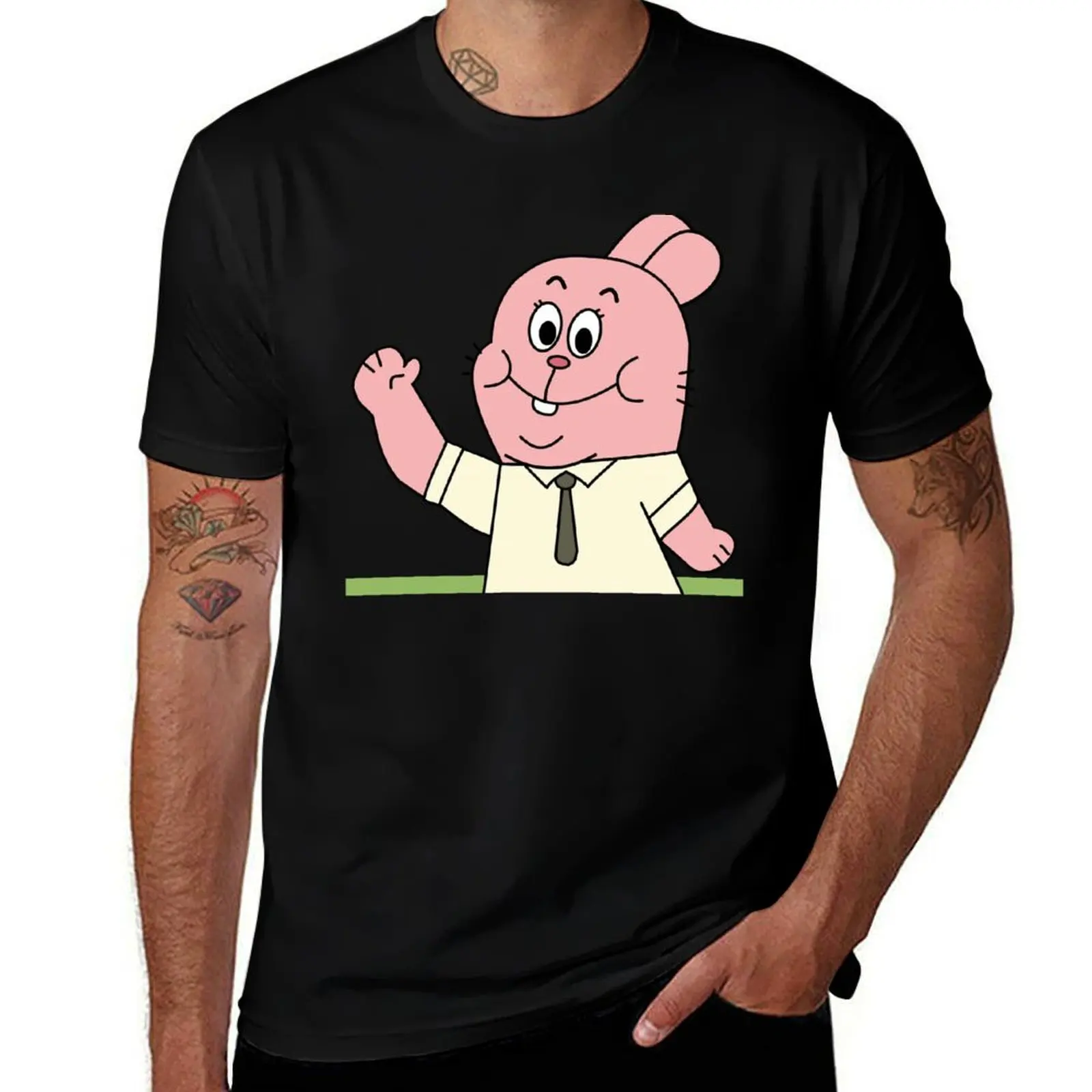 

Hello Richard Watterson! T-Shirt oversized graphic tee new gifts and t-shirts graphic t shirt vintage clothes clothing for men