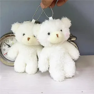 Entzückender Rouge Bär Schöner Cartoon Schlüsselbund Tierkana Tierpuppen Schlüsselketten weibliche Mädchen 6 Hauptverkäufe Coelho Teddy Bear - №6
