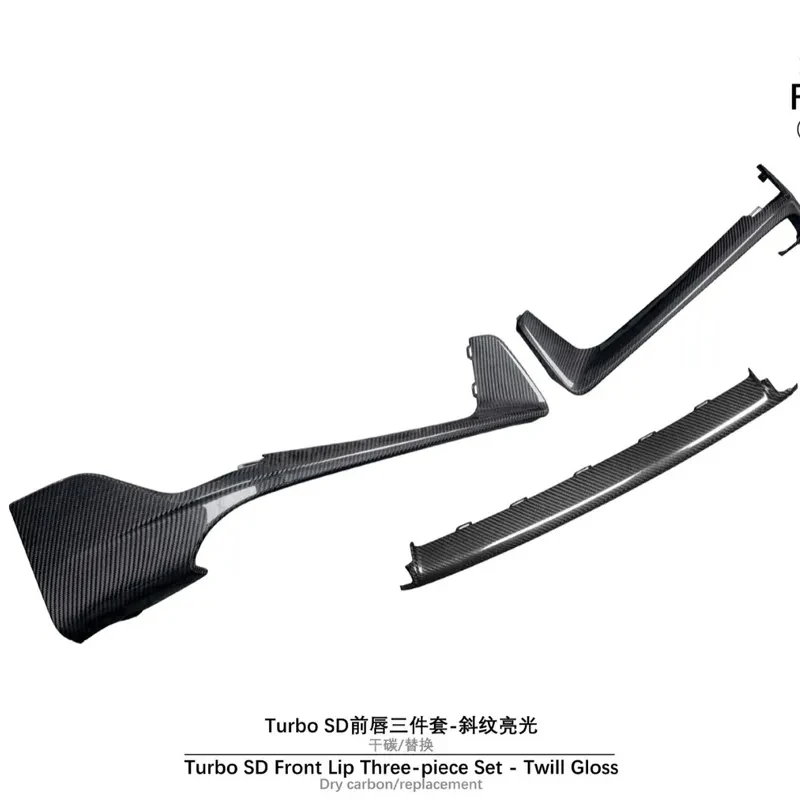 

Factory Front Lip Assemb Of 19-24 992 Has Been Replaced With Dry Carbon