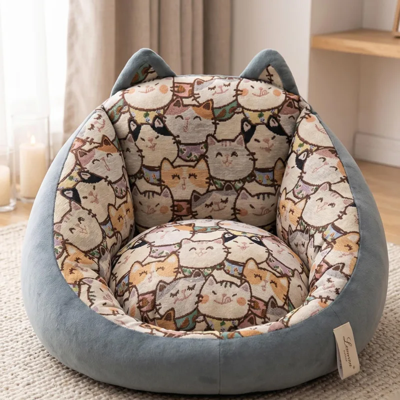 

Tatami Floor Cushion With Backrest Thick Sofa Seat Portable For Reading Nook Cozy Bedroom Living Room For Adults And Teens