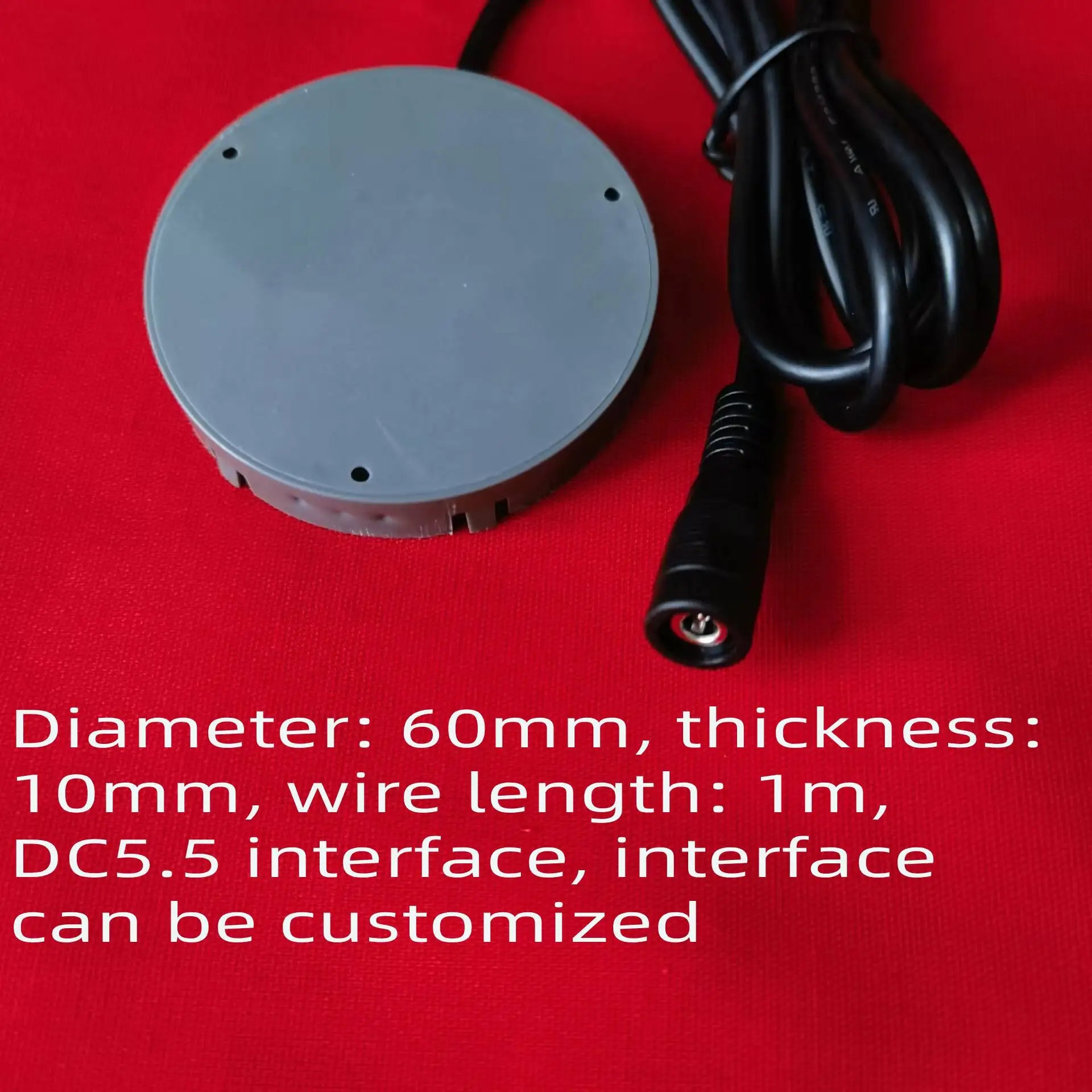 Space Embedded Wireless Charger Invisible Glass Wood Rock Board Bedside Hidden Cupboard Cross Objects Charge for Smartphones
