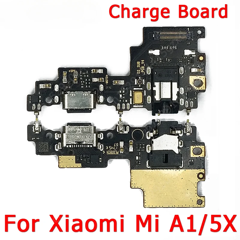 

Charging Port For Xiaomi Mi A1 5X Charge Board USB Plug PCB Dock Connector Flex Cable Replacement Repair Spare Parts