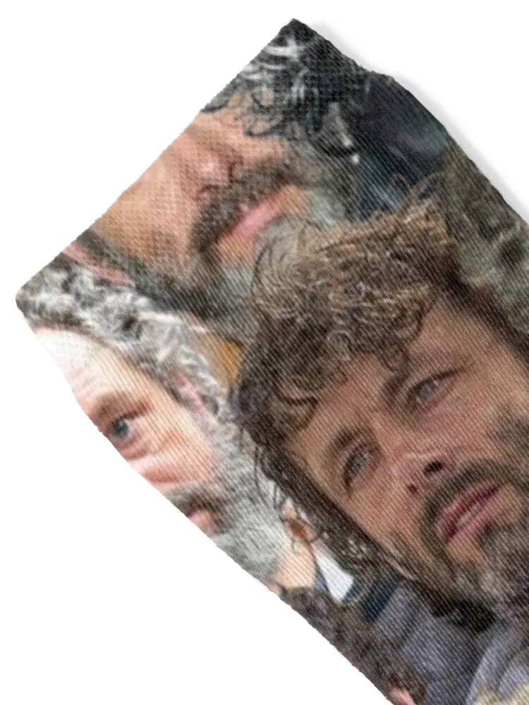 michael sheen photo collage Socks set sports and leisure Toe sports warm winter Women Socks Men's