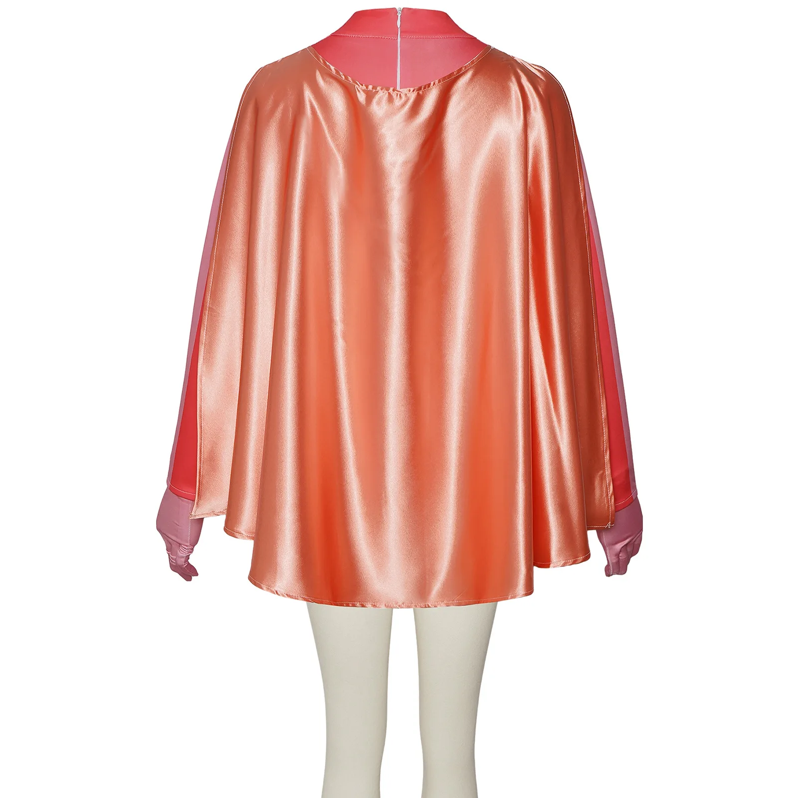 Fashion 2025 Women Atom Eve Cosplay Bodysuit Cloak Costume Outfits Adult Female Halloween Party Roleplay Suit For Girls