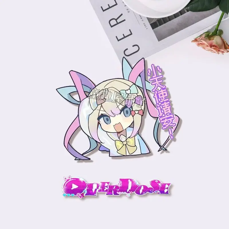 Needy Girl Overdose Acrylic Pins KAngel Ame Chan Kawaii Brooch NGO Game Goods Collection Bag Ornament Cartoon Badge Accessories