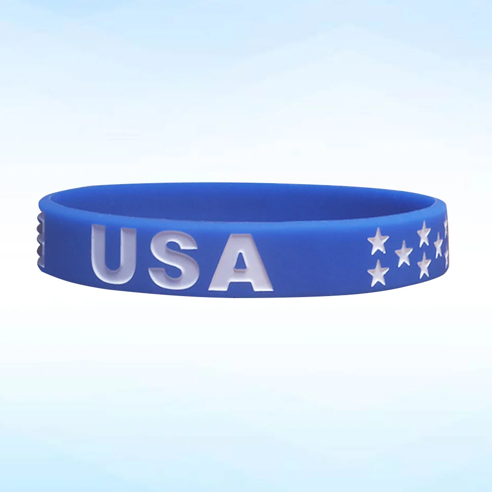 

Flag Country Country Flag Wristband Wristband Silicone USA Durable Comfortable Unisex Gift Souvenir 12cm 15cm 18cm 20cm