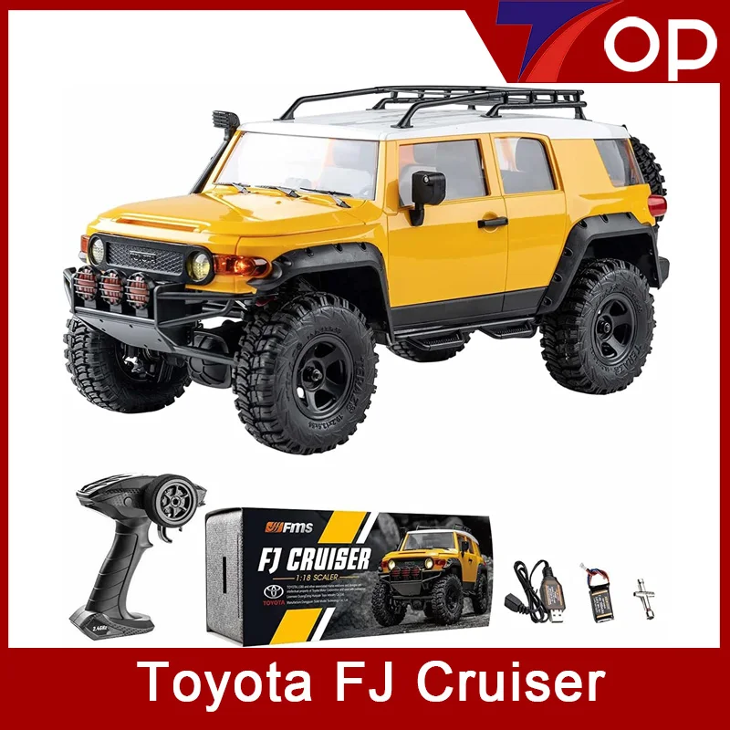 

Fms Rochobby 1:18 Toyota FJ Cruicer 4WD Cooloozer Ready To Run Model With Transmission RTR RC Car