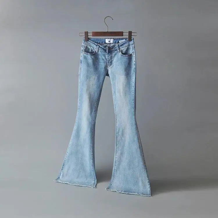 Jean taille haute extensible et amincissant pour femme, pantalon Long en Denim de coton, à haute élasticité, nouvelle collection automne hiver
