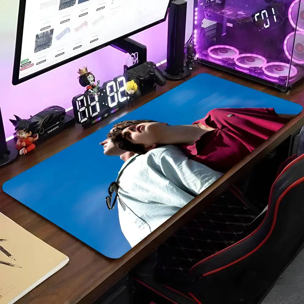 Call Me By Your Name Mousepad Non-slip Suitable For Office Computers Laptops E-sports Game Desk Mats XXL Keyboard
