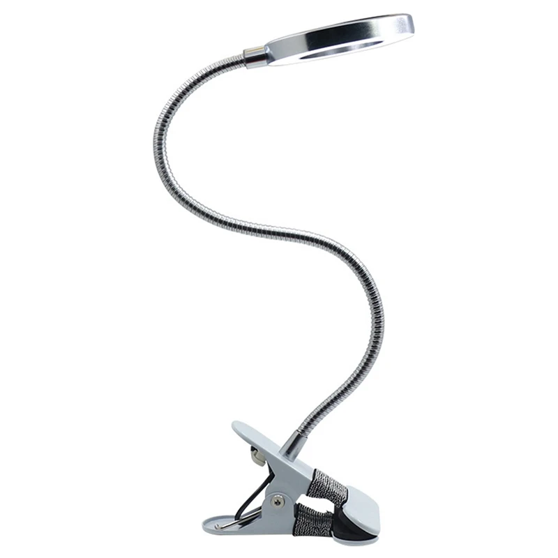 

USB Clip Light, 360° Flexible Gooseneck Reading Eye Protection Light, Suitable For Eyelash Extension In Home Book Salon