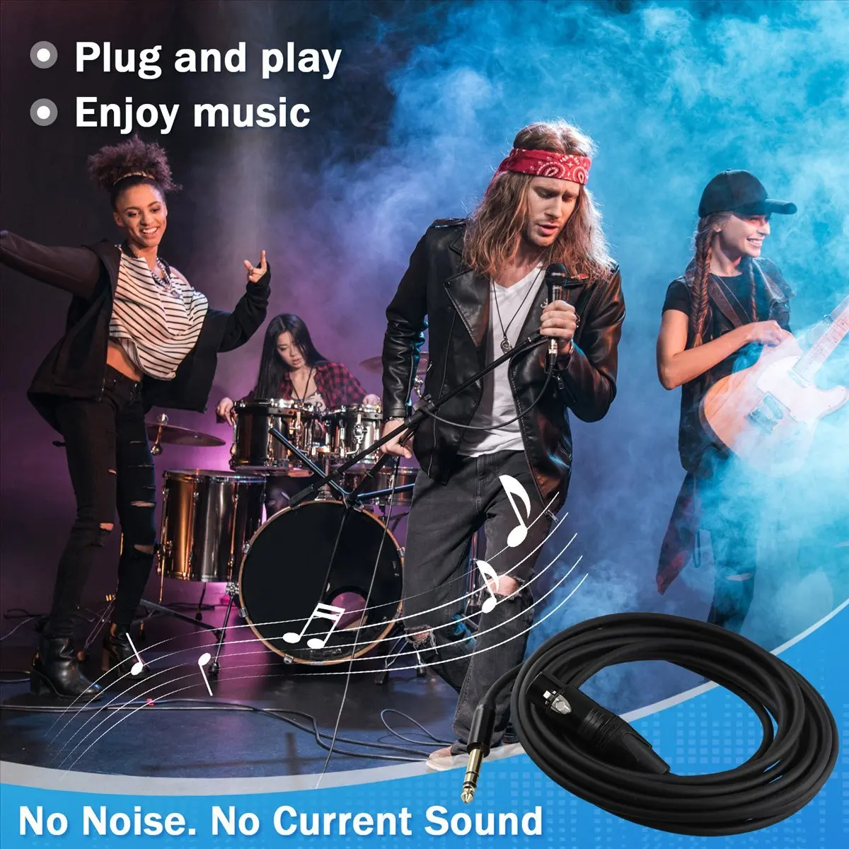 Welcome Deal~Audio Cable 5 Meters XLR Tap 6.5 to XLR Female Audio Cable Braided 6.35 Triple XLR Balanced Microphone Mic Audio Ca