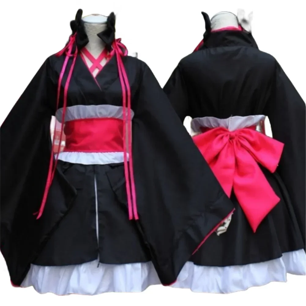 Yaya Cosplay Costume Anime Cosplay Unbreakable Machine-Doll Wig Uniform Outfits Halloween Christmas Party