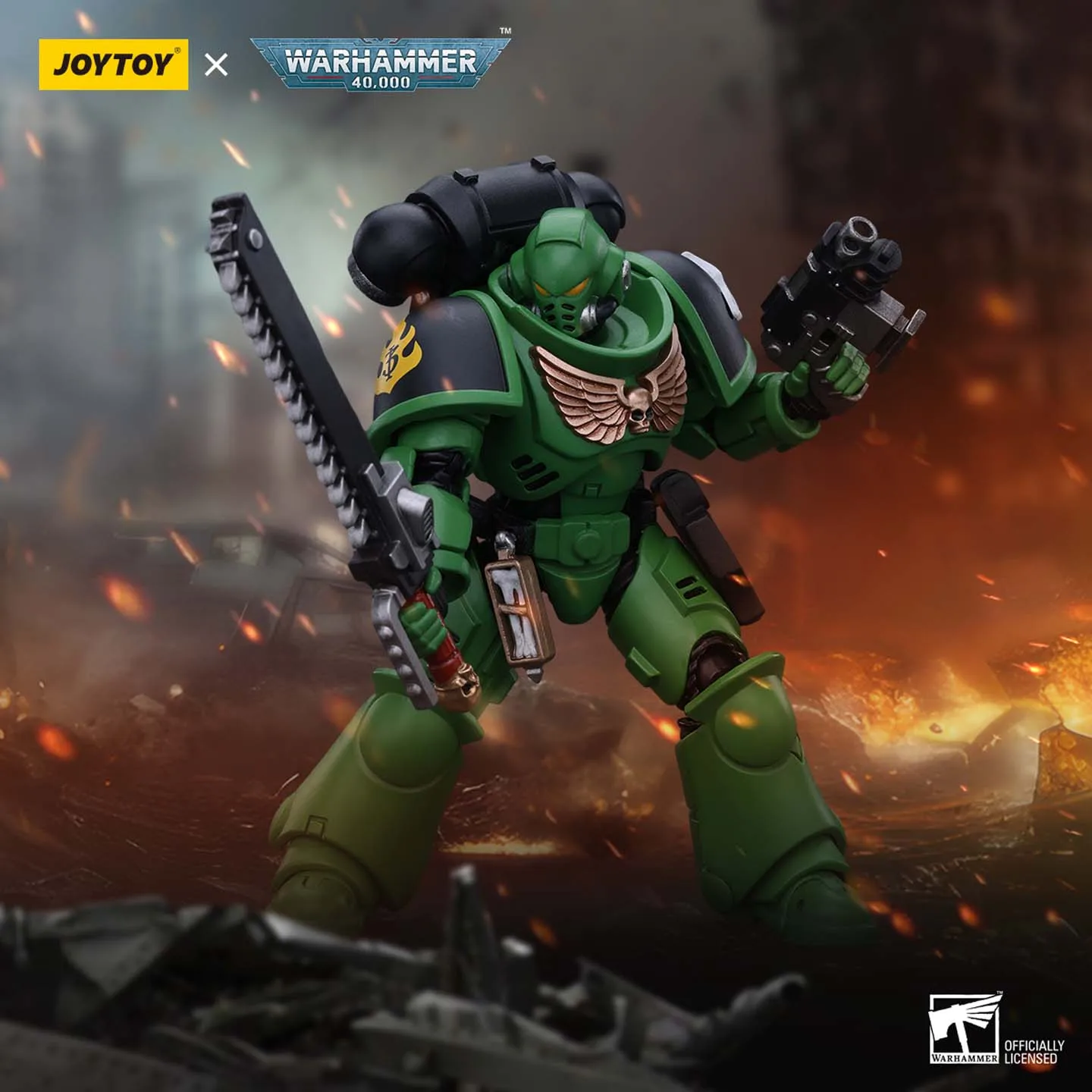 

JOYTOY Dark Source Warhammer 40k Fire Lizard JT5222 Арбитратор-Модель Hakule Play Mobile Soldier 1:18 Ручная модель