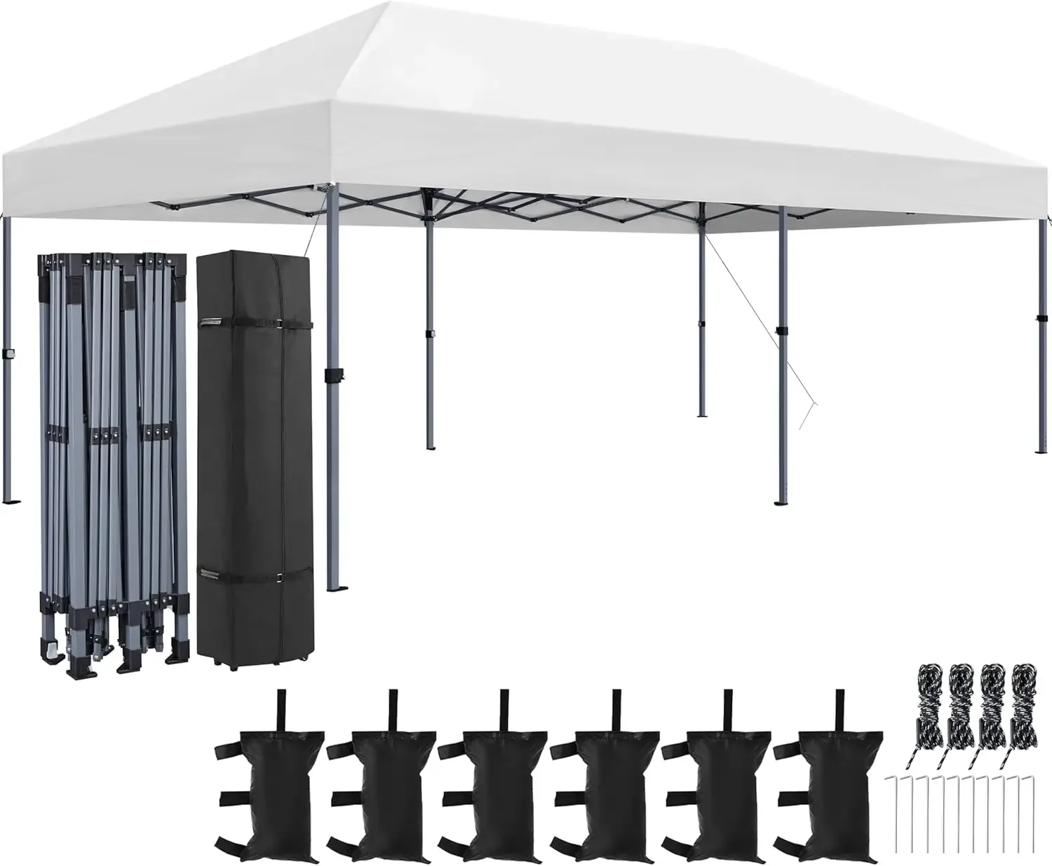 

10×20 всплывающая палатка с навесом, простая установка, портативная уличная палатка с навесом, мгновенная палатка, коммерческая беседка на колесиках