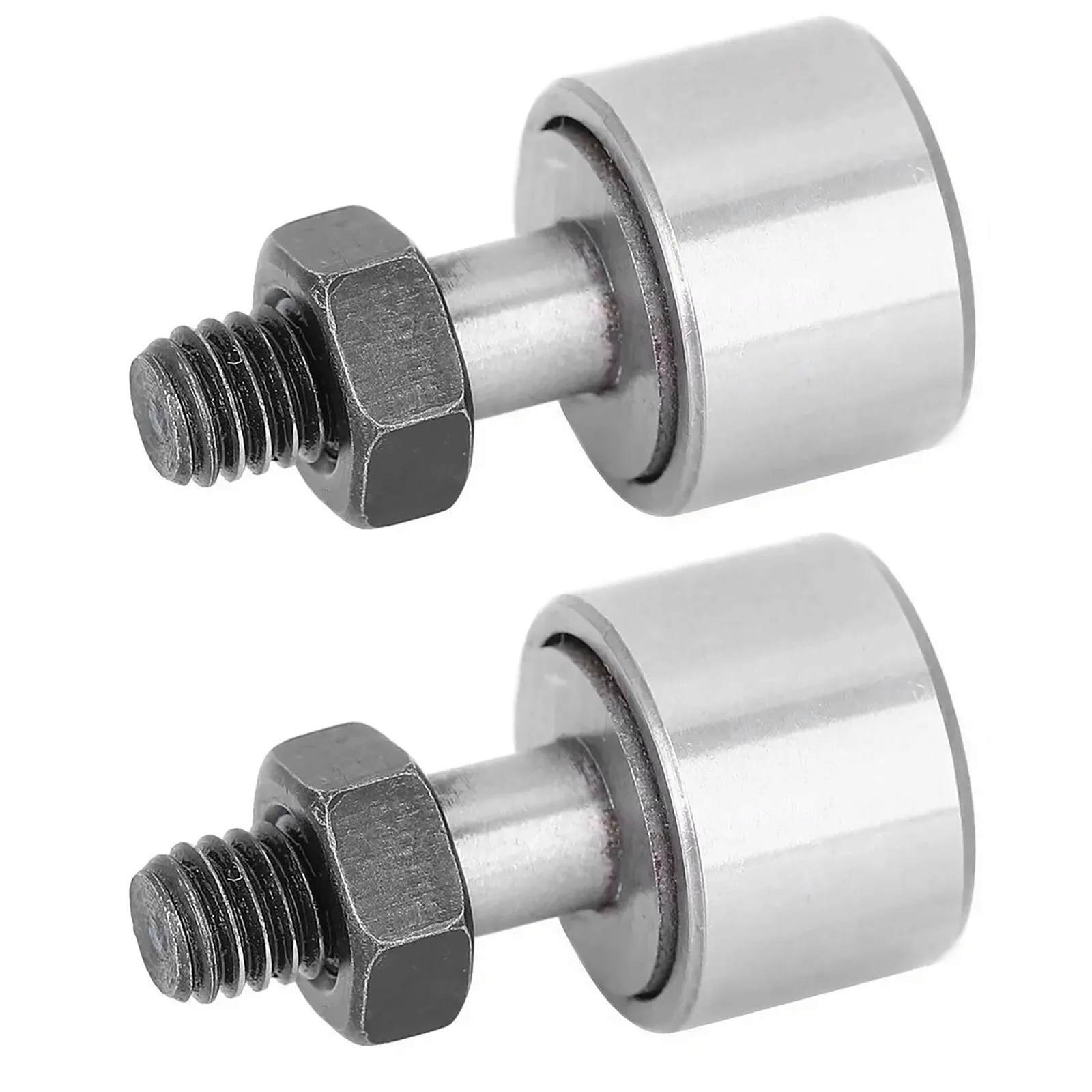 2Pcs CF6 KR16 Cam Follower Needle Roller Bearing M6x1 Stud Type High Load Track Roller Bearing for Machine Tools Automation