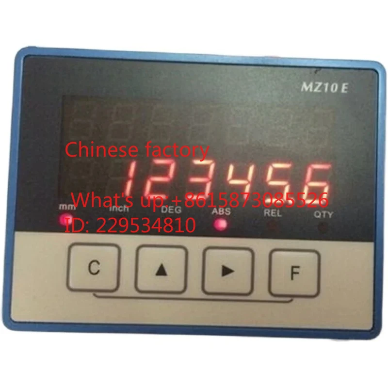 1pcs MZ10E Mag-netic Grating Digital Display Table Red Letter Backlight MA10L/S Woodworking Machinery Corner Cu-ttingMG10E MA08E