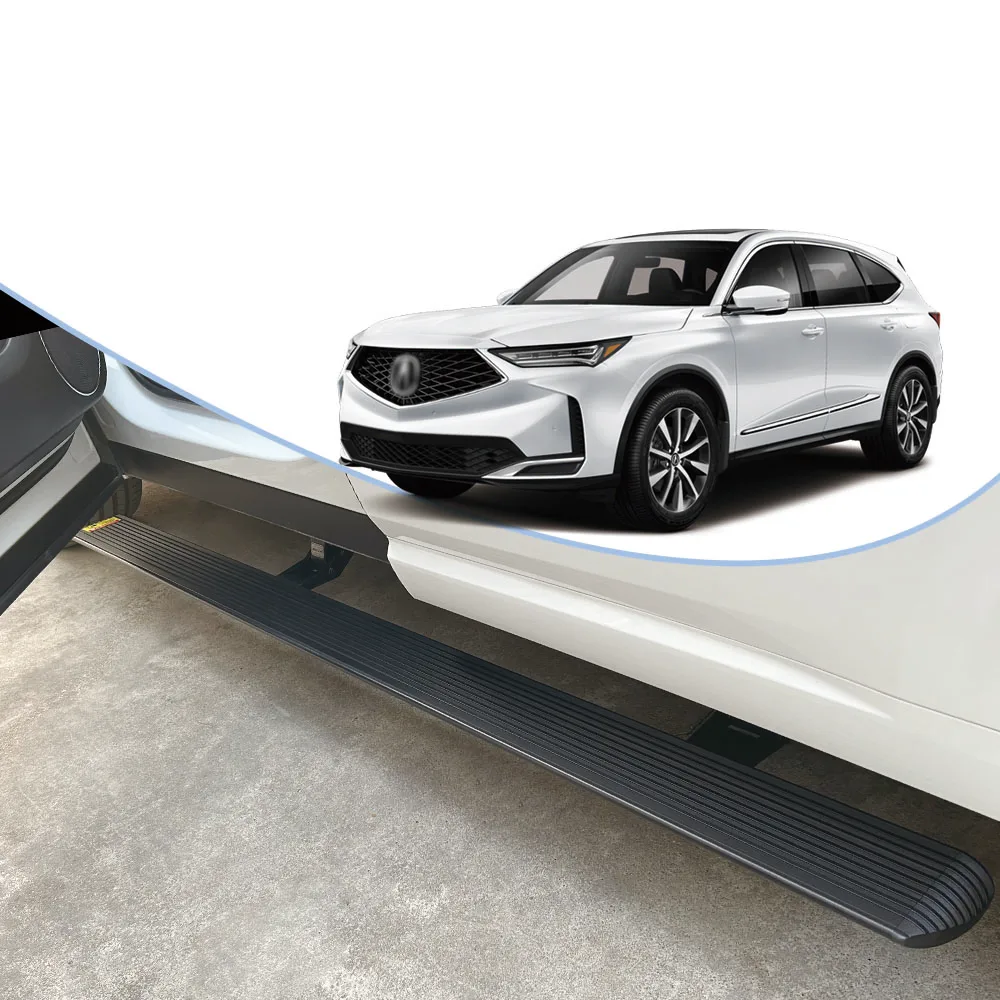 

Tom AutoWJ Super Price LED Lights Car Padel SideSteps Electric Retractable Running Boards for ACURA RDX