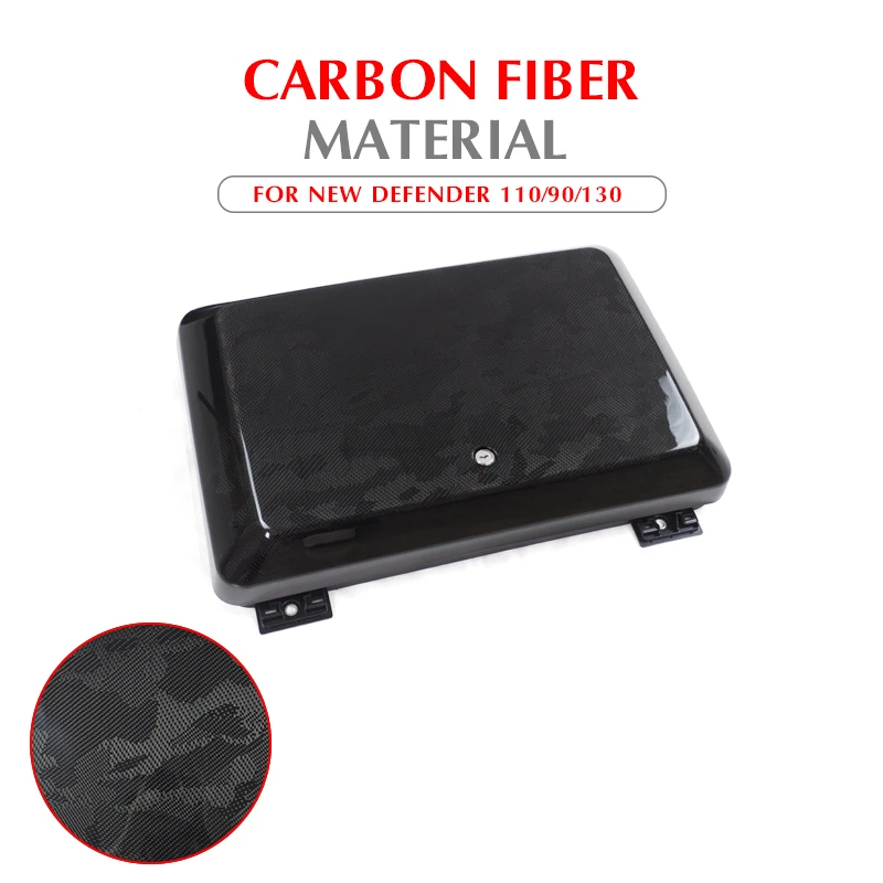 

Car Modification Accessories Carbon Fiber Side Tool Box For Land Rover Defender 90/110 2020