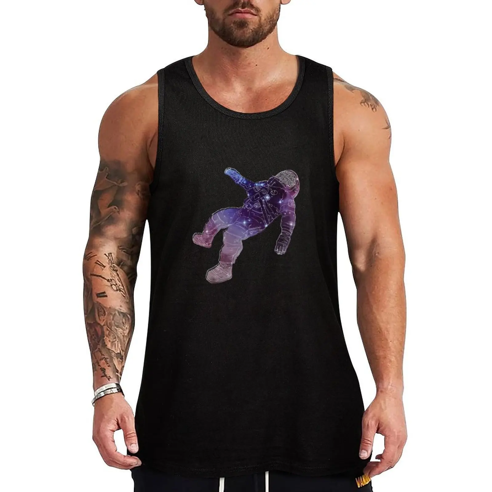 

The Blue Stones Band Astronaut - Black Holes Album Tank Top Clothing clothes for men gym Men's t-shirts tops