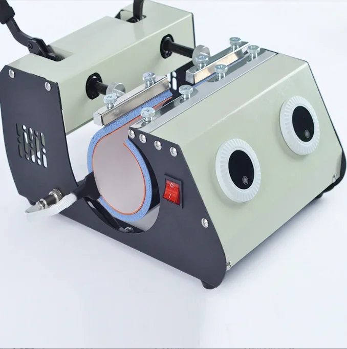 Heat Transfer Mug Press Machine Mugs Printing logo Embossing Sublimation Small Double Position Mug Press Machine