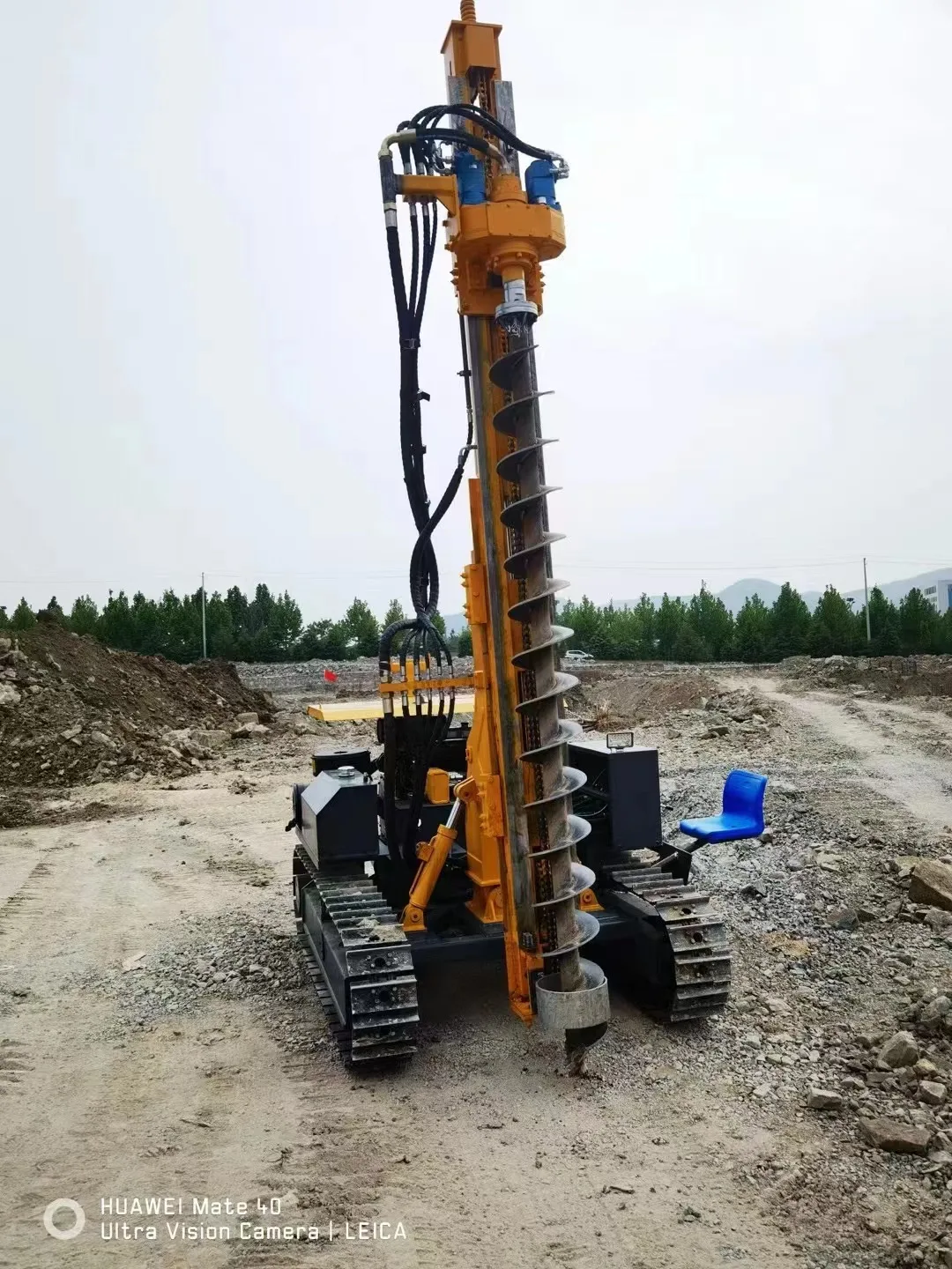 Multi-function Solar Pile Driver Drilling Pile Driver Photovoltaic Pile Driver for Solar Farm
