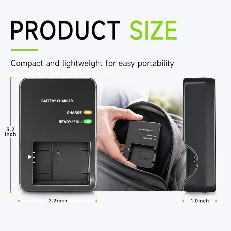 DT23 Battery CB-2LH CB-2LHE for Canon NB-13L G7 X Mark II III G5 X SX620 HS US Plug