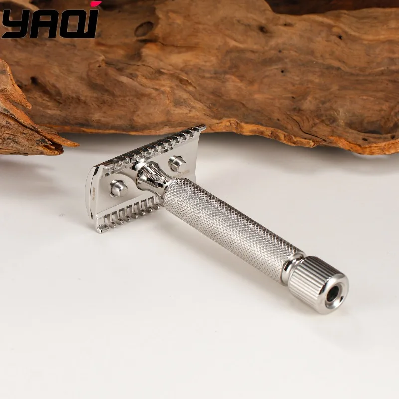 

2026 New Arrival Yaqi BAENZIGER Stainless Steel Safety Professional Razor For Men