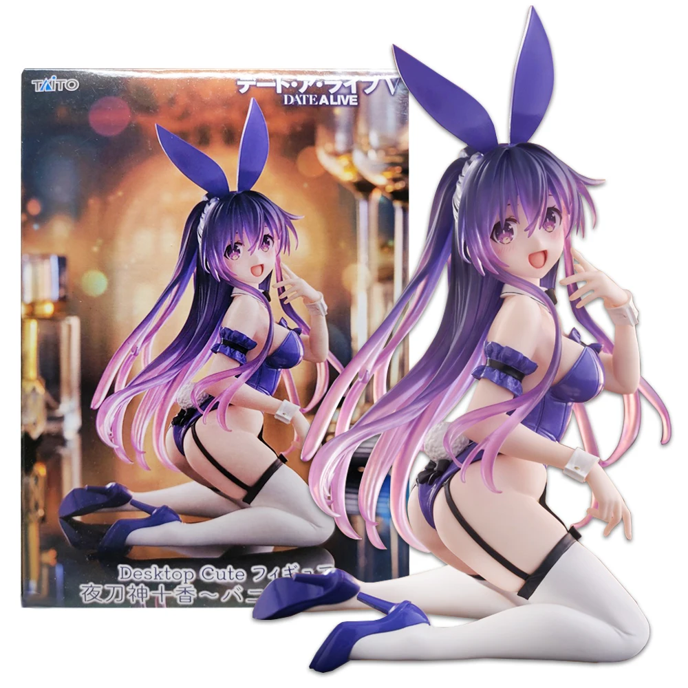 13CM Anime DATUM EEN LIVE Yatogami Tohka Figuur Desktop Schattige Bunny Meisje Stijl Model Speelgoed Gift Collectie Aciton figuur PVC