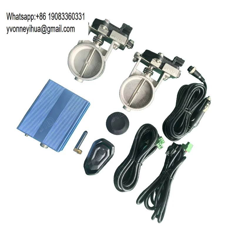 

Электрический выхлопной клапан JTLD новейшего дизайна 2/2.36/2.5/3 дюйма с 3 контактами и круглым пультом дистанционного управления