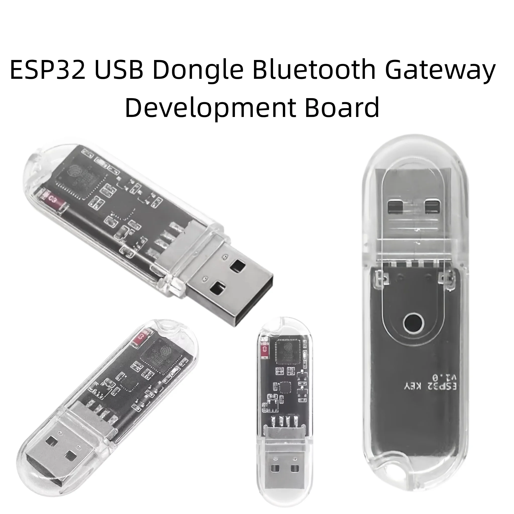 ESP32 USB Dongle Development Board Bluetooth & WiFi Gateway Support MicroPython ESPHome for Smart Home DIY Project