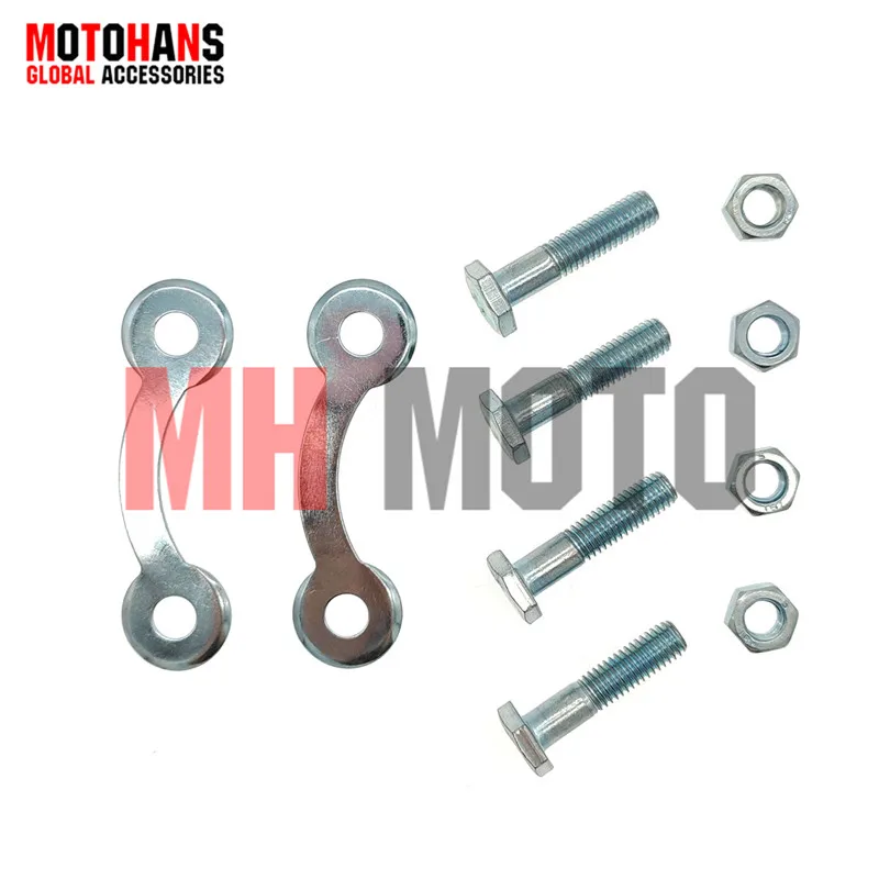 REAR SPROCKET BOLT M8*33*1.25MM WITH RETAINER LOCKER FOR AKT NKD125 YAMAHA YB100 CRYPTON110