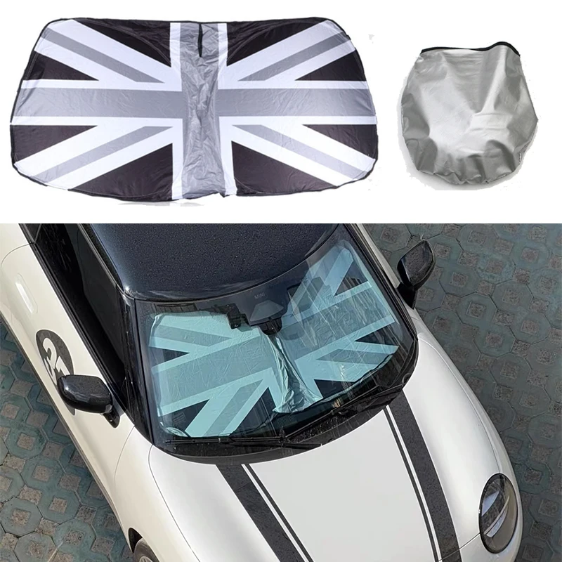 Parasol para ventana de coche, parasol para Mini Cooper F60 F54 F56 F65 F66 R55 R56 R60 J01 J05 U25, cortina plegable de protección UV