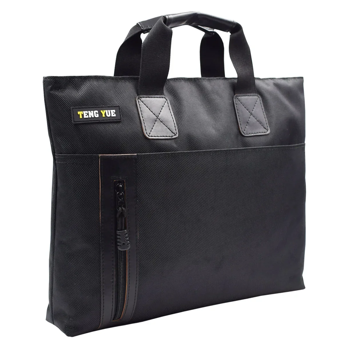 High-end Portable Briefcase, Horizontal Style, Business Meeting, Office, Casual, Fashionable Hand-held Computer Bag