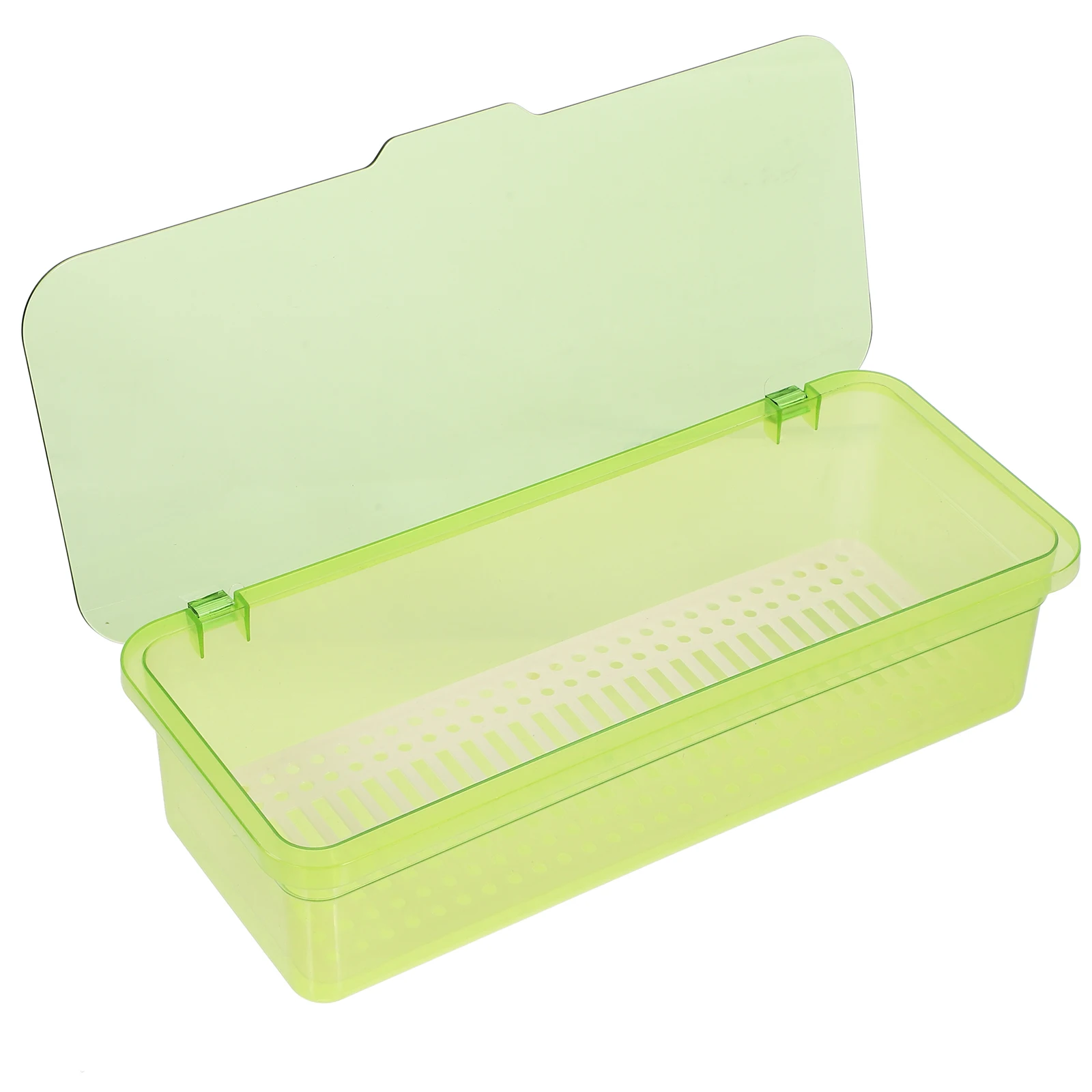 

1pcs Plastic Utensil Holder Tableware Chopsticks Box Silverware Drying Board Cutlery Rack Kitchen Storage Organizer Lid Drainer