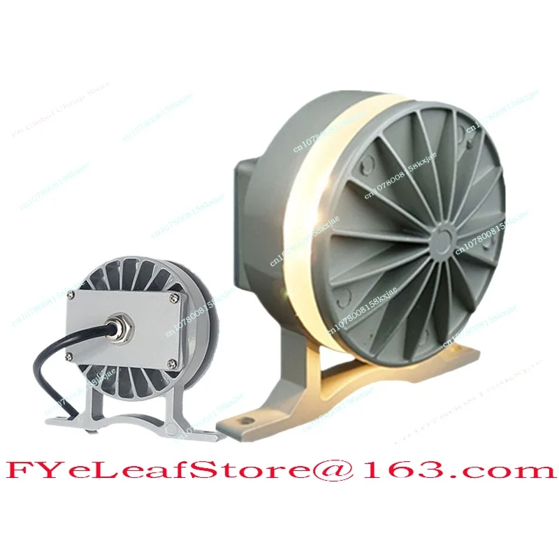LED Window Sill Lights 360° Lighting, Outdoor Waterproof Wall Lights for Bar KTV Exterior Decor, Bright Window Spotlight