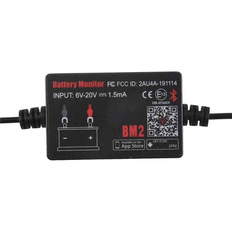 

12V Car Battery Bluetooth 4.0 Diagnostic Instrument BM2 Battery Monitor Tester-A02G
