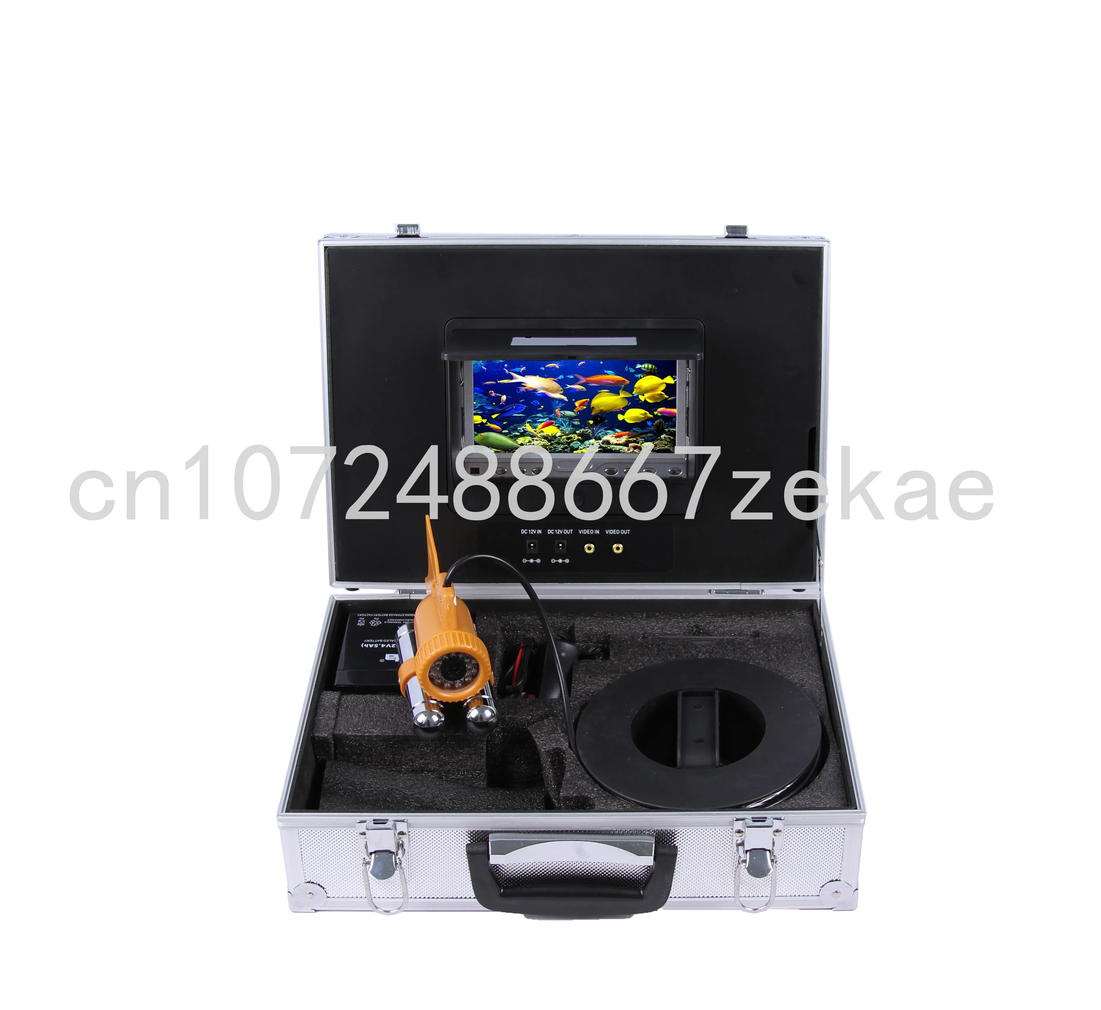 

Waterproof Fish 7" TFT LCD Monitor Underwater Fishing Video Camera System at 20m to 300M cable